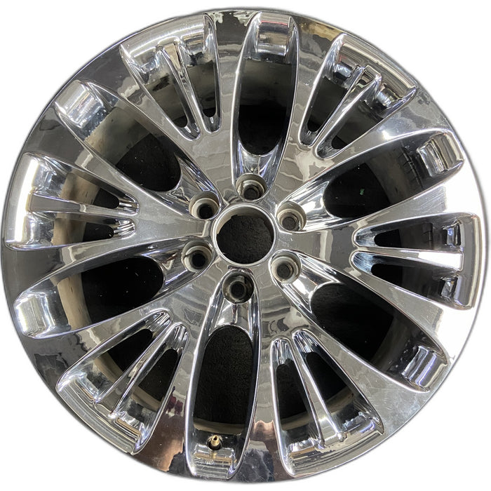 22" ESCALADE 07-14 22x9, 18 spoke Original OEM Wheel Rim - Front View
