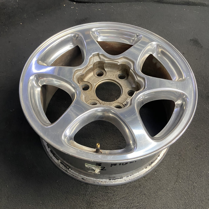 17" SIERRA 1500 PICKUP 01 17x7.5 , fully polished Original OEM Wheel Rim - View 7