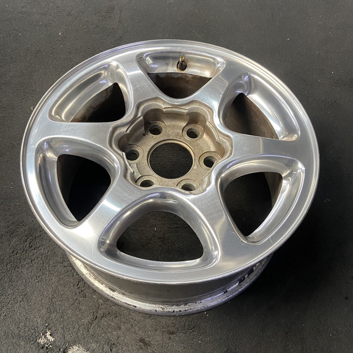 17" SIERRA 1500 PICKUP 01 17x7.5 , fully polished Original OEM Wheel Rim - View 8