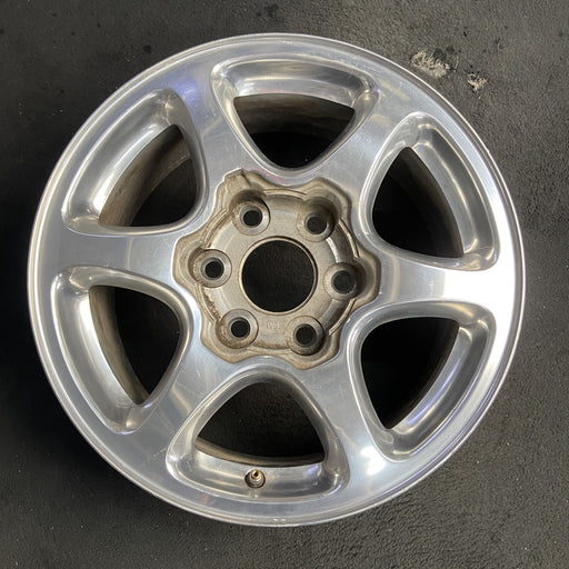 17" SIERRA 1500 PICKUP 01 17x7.5 , fully polished Original OEM Wheel Rim - Additional View
