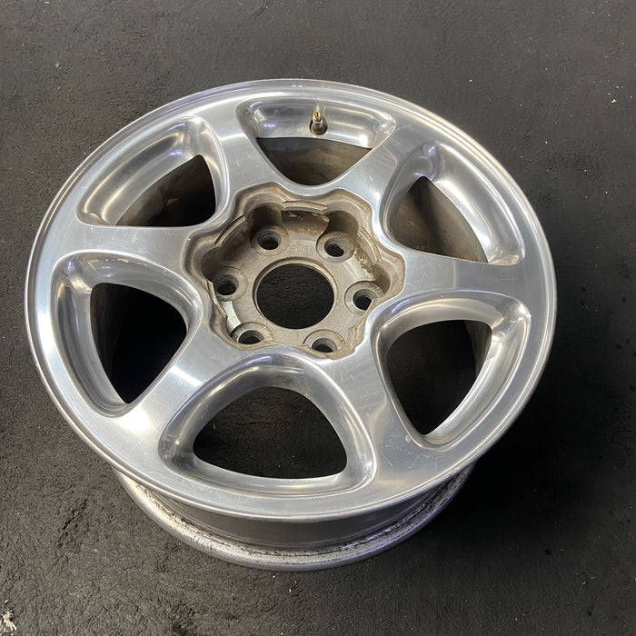 17" SIERRA 1500 PICKUP 01 17x7.5 , fully polished Original OEM Wheel Rim - View 8