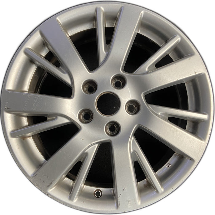 17" SENTRA 13-15 17x6.5 , 14-split spoke Original OEM Wheel Rim - Front View