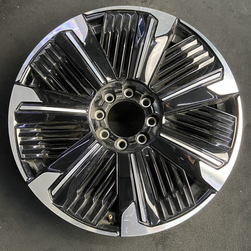 24" ESCALADE IQ 25 , single spoke, gloss black Original OEM Wheel Rim - Additional View