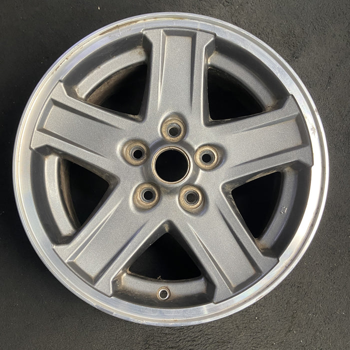 16" LIBERTY 05 16x7, aluminum, wide spoke, face, gray Original OEM Wheel Rim - Additional View