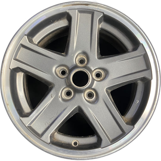 16" LIBERTY 05 16x7, aluminum, wide spoke, face, gray Original OEM Wheel Rim - Front View