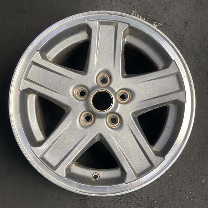 16" LIBERTY 05 16x7, aluminum, wide spoke, face, gray Original OEM Wheel Rim - Additional View