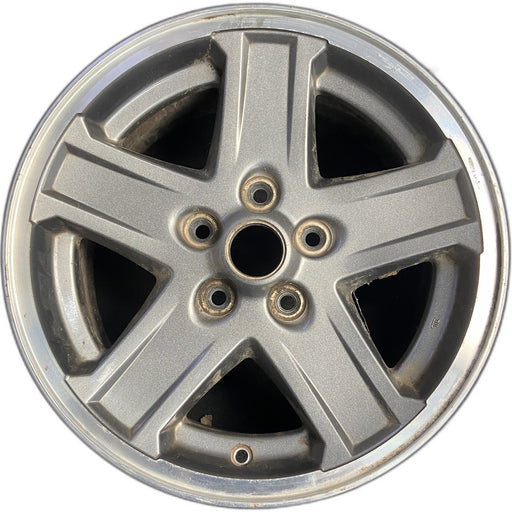 16" LIBERTY 05 16x7, aluminum, wide spoke, face, gray Original OEM Wheel Rim - Front View