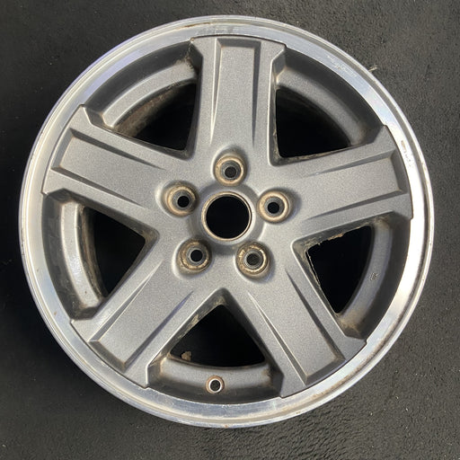 16" LIBERTY 05 16x7, aluminum, wide spoke, face, gray Original OEM Wheel Rim - Additional View
