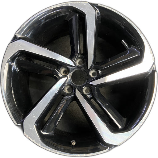 19" ACCORD 18-20 19x8.5 , 5 spoke, swept spoke Original OEM Wheel Rim - Front View