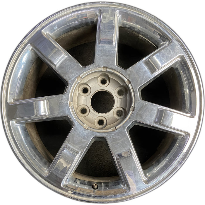 22" ESCALADE 07-08 22x9, 7 spoke Original OEM Wheel Rim - Front View