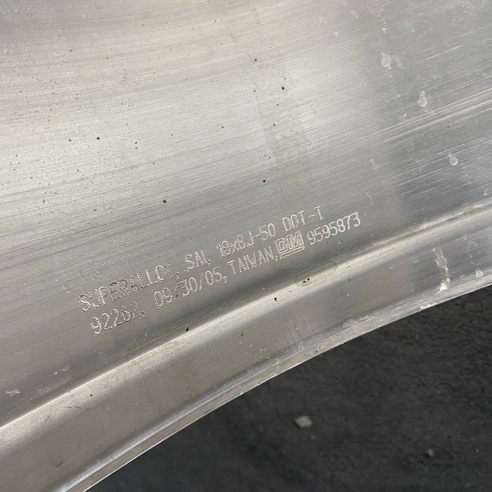 18" ENVOY 06-09 18x8, 9 spoke Original OEM Wheel Rim - View 9
