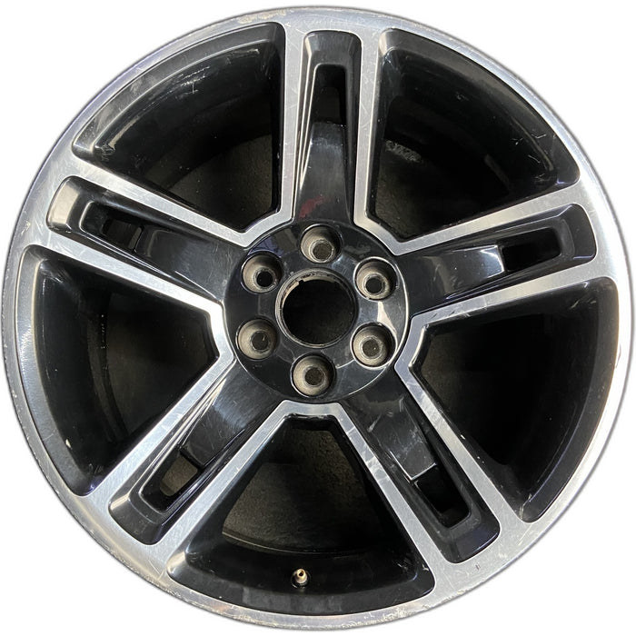 22" ESCALADE 15-20 22x9, 5 spoke Original OEM Wheel Rim - Front View