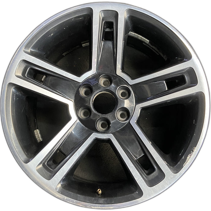 22" ESCALADE 15-20 22x9, 5 spoke Original OEM Wheel Rim - Front View