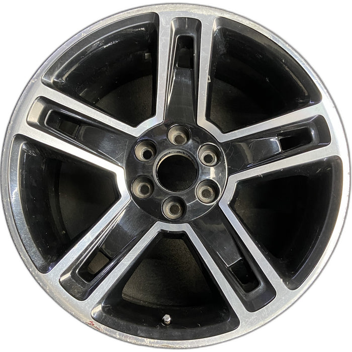 22" ESCALADE 15-20 22x9, 5 spoke Original OEM Wheel Rim - Front View