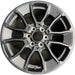 20" SEQUOIA 24-25 20x8.5, 6 Y spoke, black Original OEM Wheel Rim - Front View