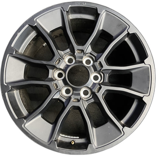 20" SEQUOIA 24-25 20x8.5, 6 Y spoke, black Original OEM Wheel Rim - Front View
