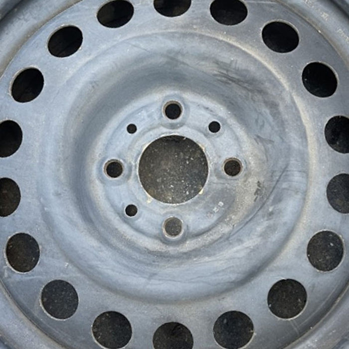 15" FIAT 500 12-13 , 15x6, steel Original OEM Wheel Rim - Angle View