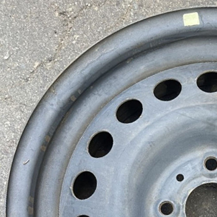 15" FIAT 500 12-13 , 15x6, steel Original OEM Wheel Rim - Side Profile