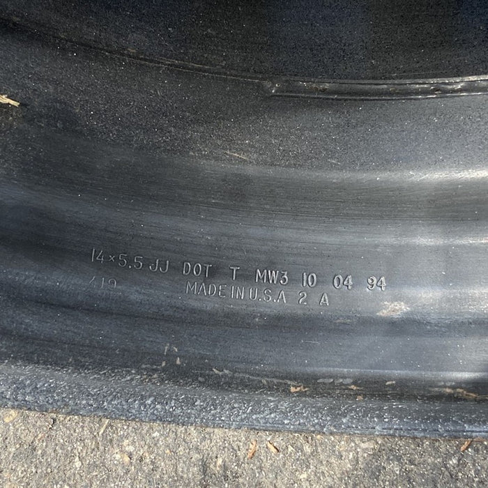 14" AVENGER 95-96 14x5.5, 15 holes Original OEM Wheel Rim - View 9