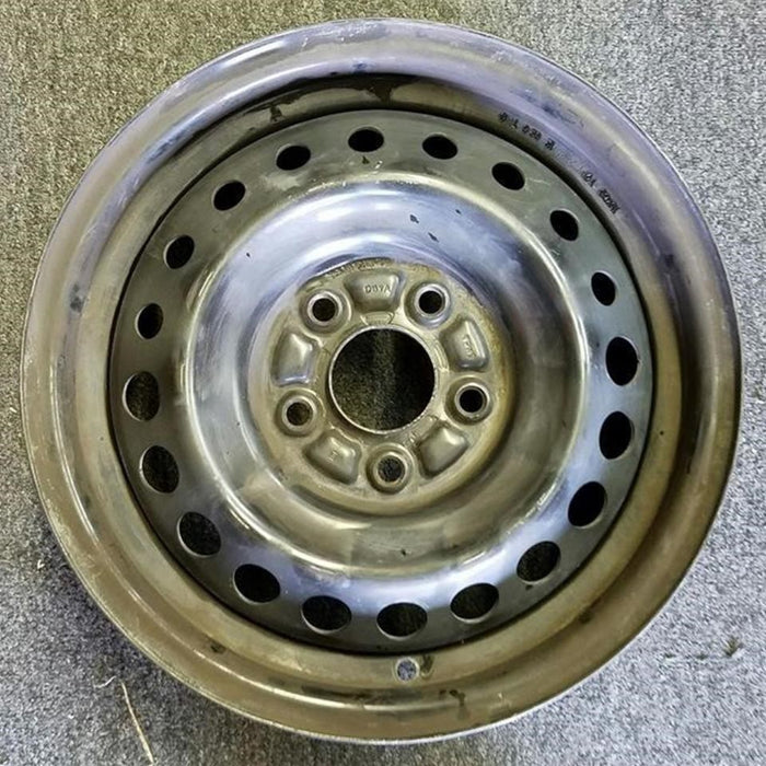 15" CIVIC 12 15x6, steel, Canada market Original OEM Wheel Rim - Front View
