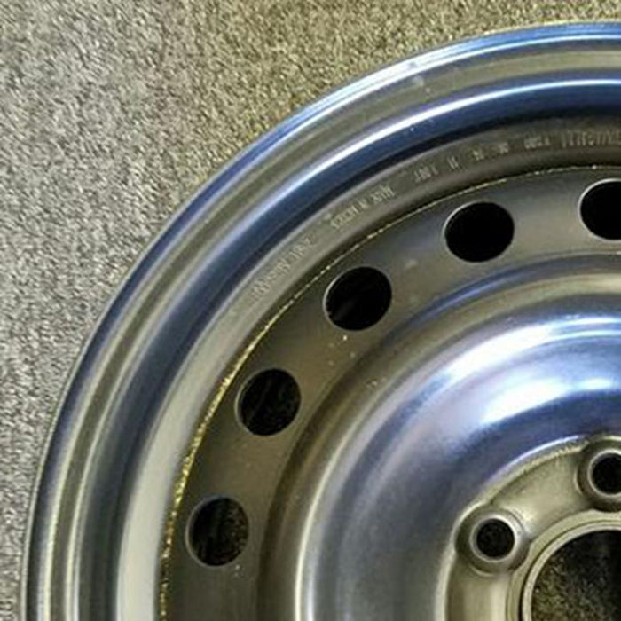 16" PATHFINDER 03-04 16x7, steel , w/ Original OEM Wheel Rim - Side Profile