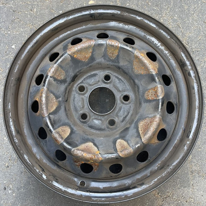 16" CIVIC 06-07 16x6.5, steel Original OEM Wheel Rim - Front View