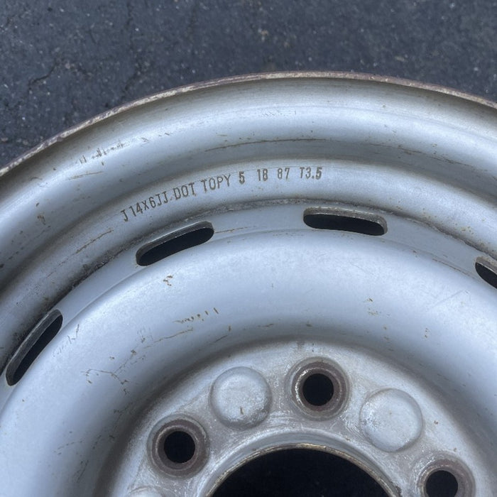14" MITSUBISHI PICKUP 87-93 14x5 Original OEM Wheel Rim - View 9