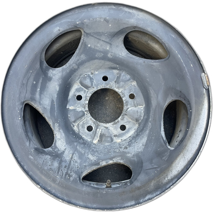 16" EXPEDITION 00 12mm lugs , 16x7, steel, 5 ovals Original OEM Wheel Rim - Front View