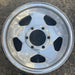 15" D-50 85-86 4x4, 15x6 , chrome Original OEM Wheel Rim - Front View