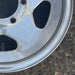 15" D-50 85-86 4x4, 15x6 , chrome Original OEM Wheel Rim - Back View