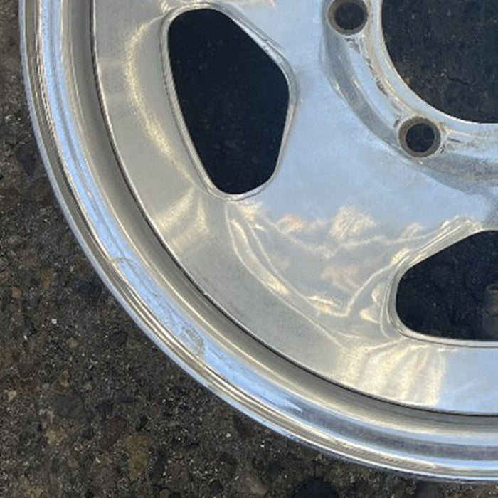 15" D-50 85-86 4x4, 15x6 , chrome Original OEM Wheel Rim - Additional View