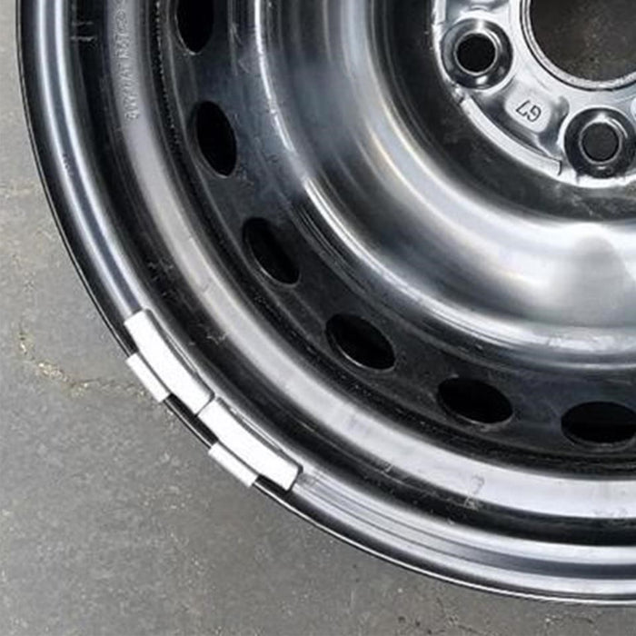 17" C-HR 19-22 17x6.5, steel Original OEM Wheel Rim - Back View