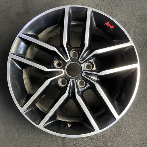 18" GRAND CHEROKEE 17 18x8, aluminum, w/o 75th Anniversary package; polished - Additional View