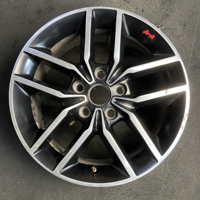18" GRAND CHEROKEE 17 18x8, aluminum, w/o 75th Anniversary package; polished - Additional View