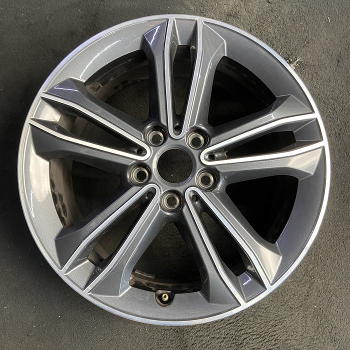 17" BMW 228i 20 , 17x7.5, 5 spoke, double spoke Original OEM Wheel Rim - Additional View