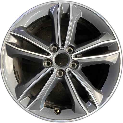 17" BMW 228i 20 , 17x7.5, 5 spoke, double spoke Original OEM Wheel Rim - Front View