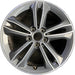 17" BMW 228i 20 , 17x7.5, 5 spoke, double spoke Original OEM Wheel Rim - Front View