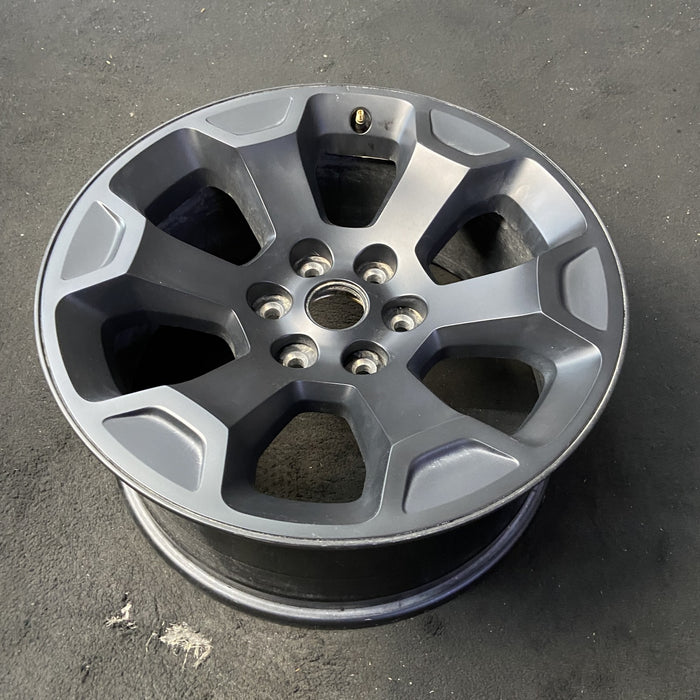 20" DODGE 1500 PICKUP 25 20x9, , 6 spoke, raised spoke, black Original OEM - View 8