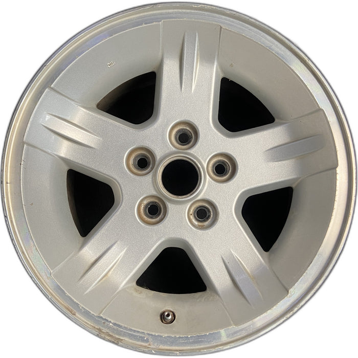 15" WRANGLER 04-06 15x8 , 5 spoke Original OEM Wheel Rim - Front View