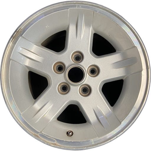15" WRANGLER 04-06 15x8 , 5 spoke Original OEM Wheel Rim - Front View