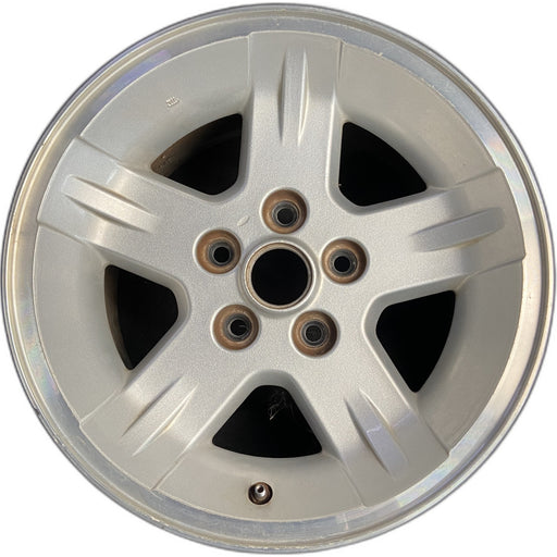 15" WRANGLER 04-06 15x8 , 5 spoke Original OEM Wheel Rim - Front View