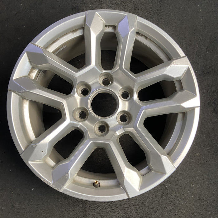 18" SIERRA 1500 PICKUP 23-24 18x8.5, 10 spoke, silver Original OEM Wheel Rim - Additional View