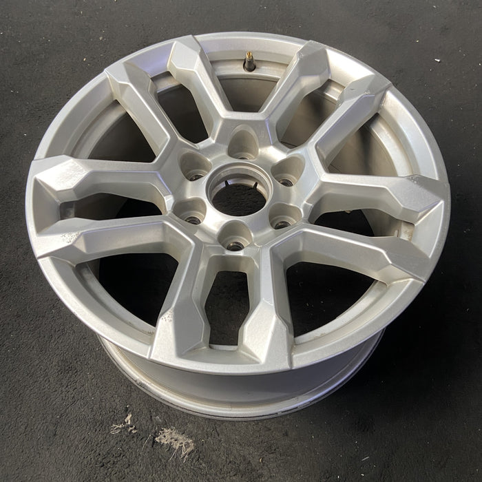 18" SIERRA 1500 PICKUP 23-24 18x8.5, 10 spoke, silver Original OEM Wheel Rim - View 8