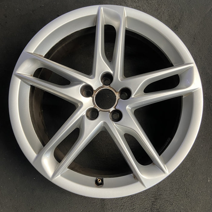 19" AUDI Q5 13-16 19x8, 5 spoke, slotted spoke Original OEM Wheel Rim - Additional View