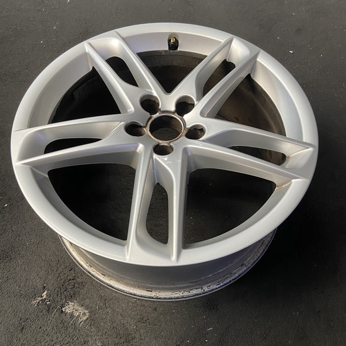 19" AUDI Q5 13-16 19x8, 5 spoke, slotted spoke Original OEM Wheel Rim - View 8