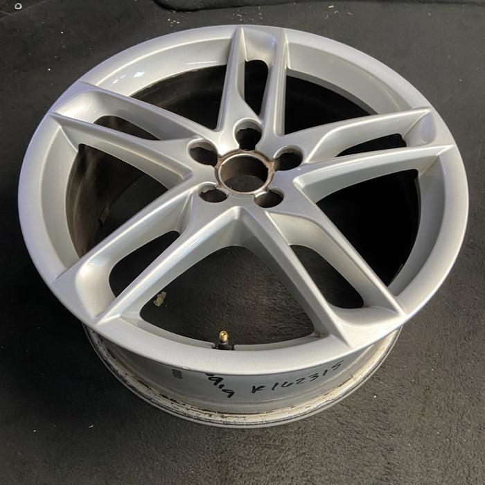 19" AUDI Q5 13-16 19x8, 5 spoke, slotted spoke Original OEM Wheel Rim - View 7