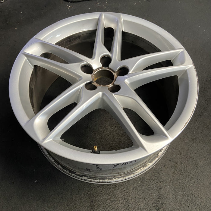 19" AUDI Q5 13-16 19x8, 5 spoke, slotted spoke Original OEM Wheel Rim - View 7