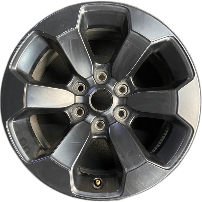 18" DODGE 1500 PICKUP 20-21 , 18x8 , , 6 spoke, opt WBS Original OEM Wheel Rim - Front View