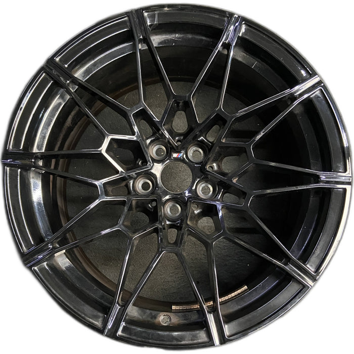 19" BMW M3 21-25 19x9.5, , diamond spoke, w/o machined face Original OEM Wheel - Front View