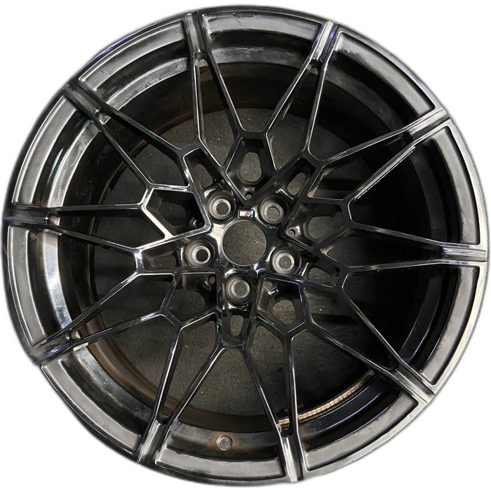 19" BMW M3 21-25 19x9.5, , diamond spoke, w/o machined face Original OEM Wheel - Front View